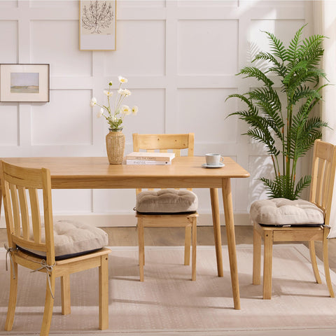 IASEAHK color beige, añade tono suave y cómodo al comedor.
