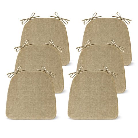 IASEAHK almohadillas para silla de comedor, conjunto de 6, confort duradero para cenas.