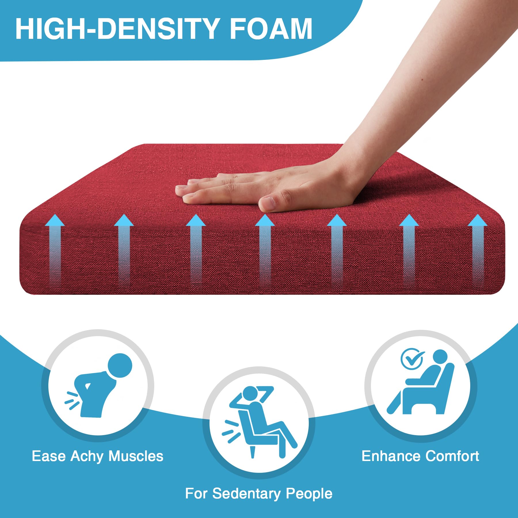 IASEAHK cierre oculto, funda desmontable para limpieza.