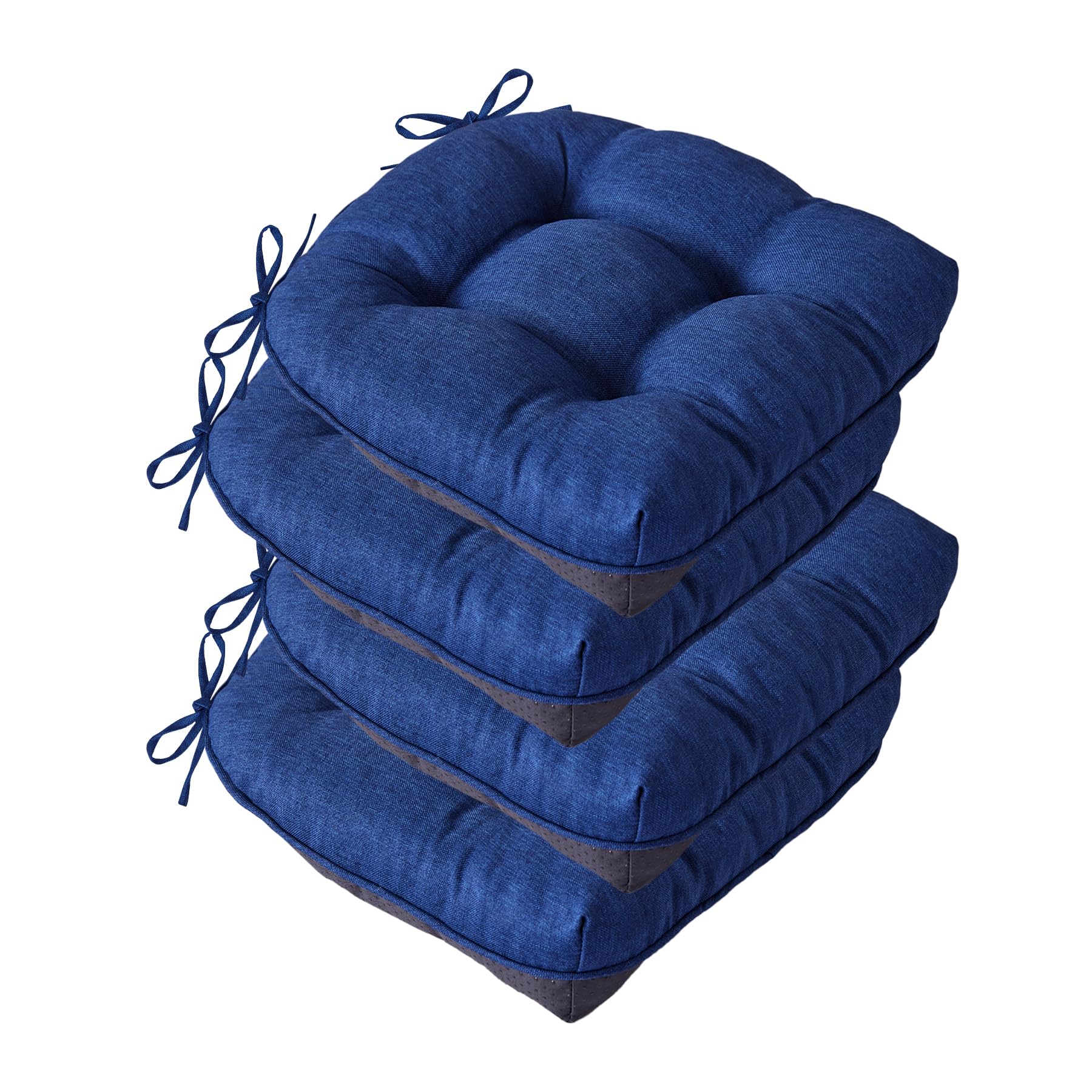 IASEAHK cojines para silla comedor en azul marino con confort duradero