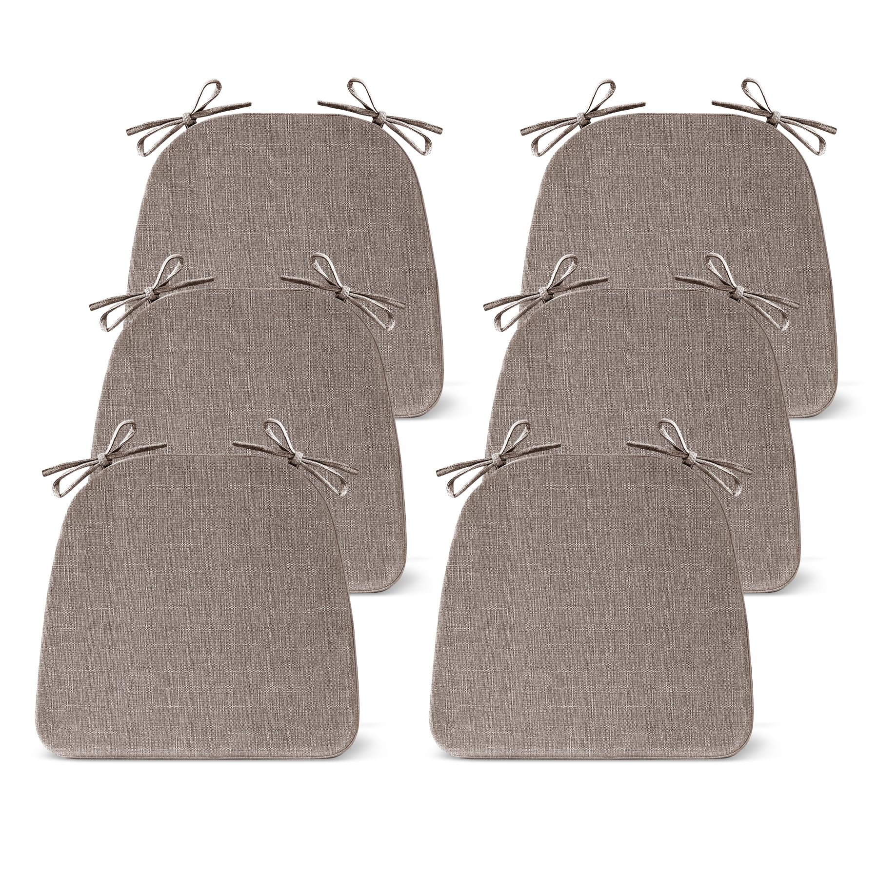 IASEAHK cojín para silla de comedor, vista superior, confort duradero.