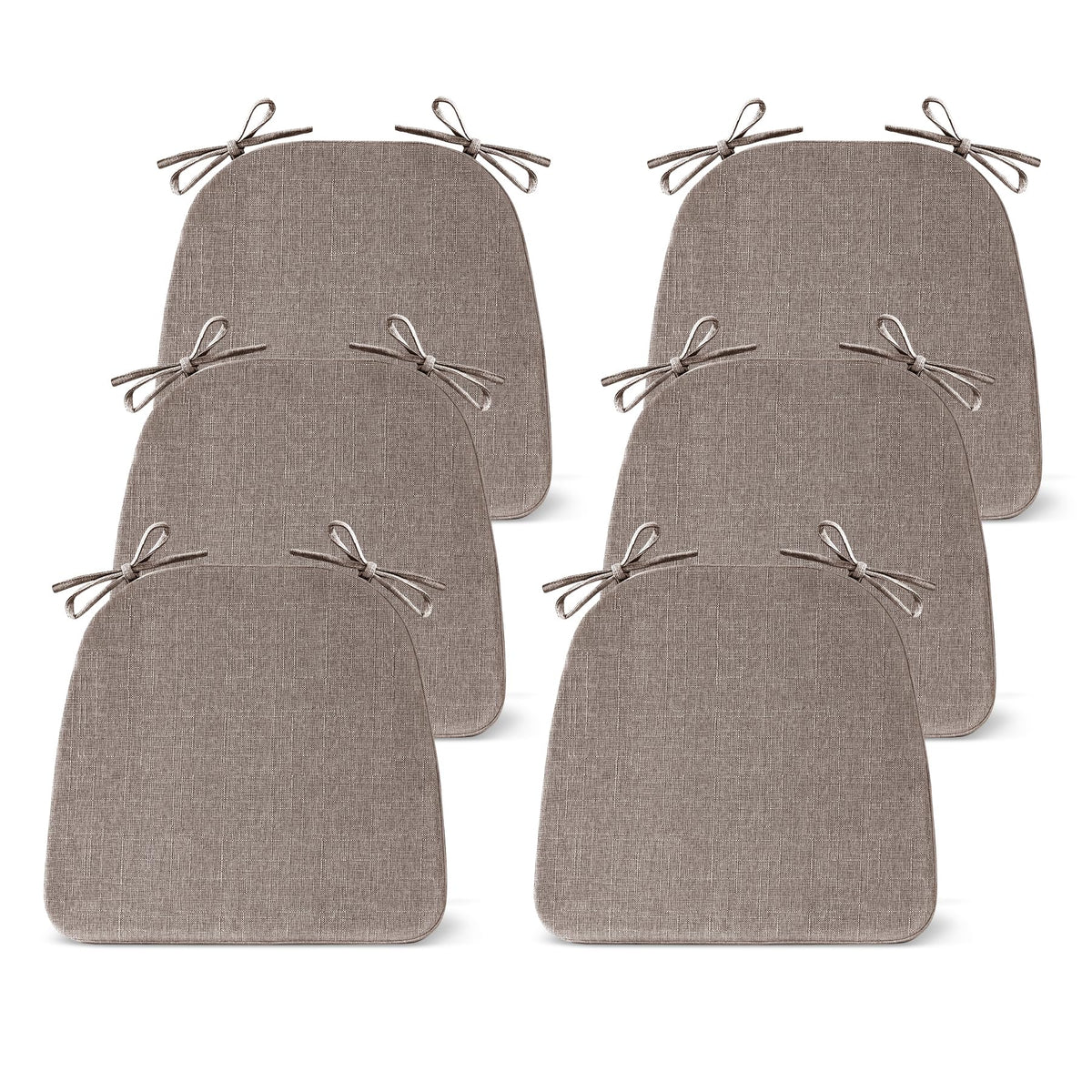 IASEAHK cojín para silla de comedor, vista superior, confort duradero.
