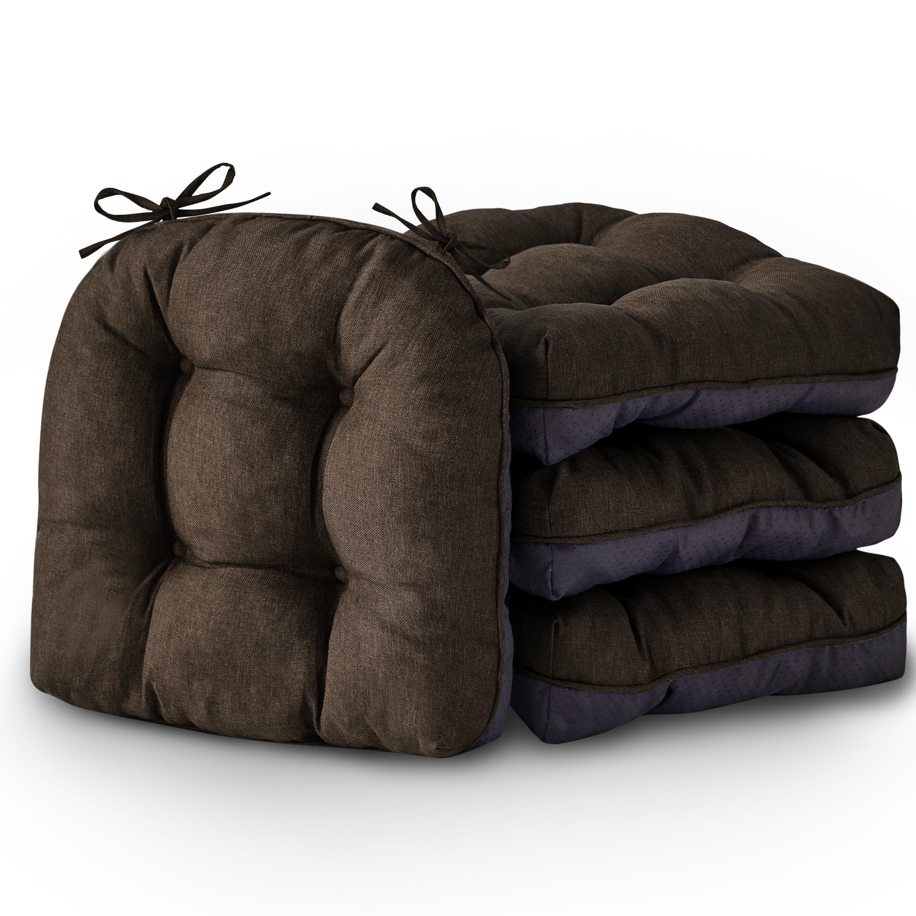 IASEAHK cojines silla marron elegante para interior cómodo
