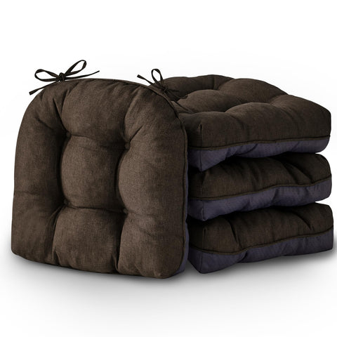 IASEAHK cojines silla marron elegante para interior cómodo