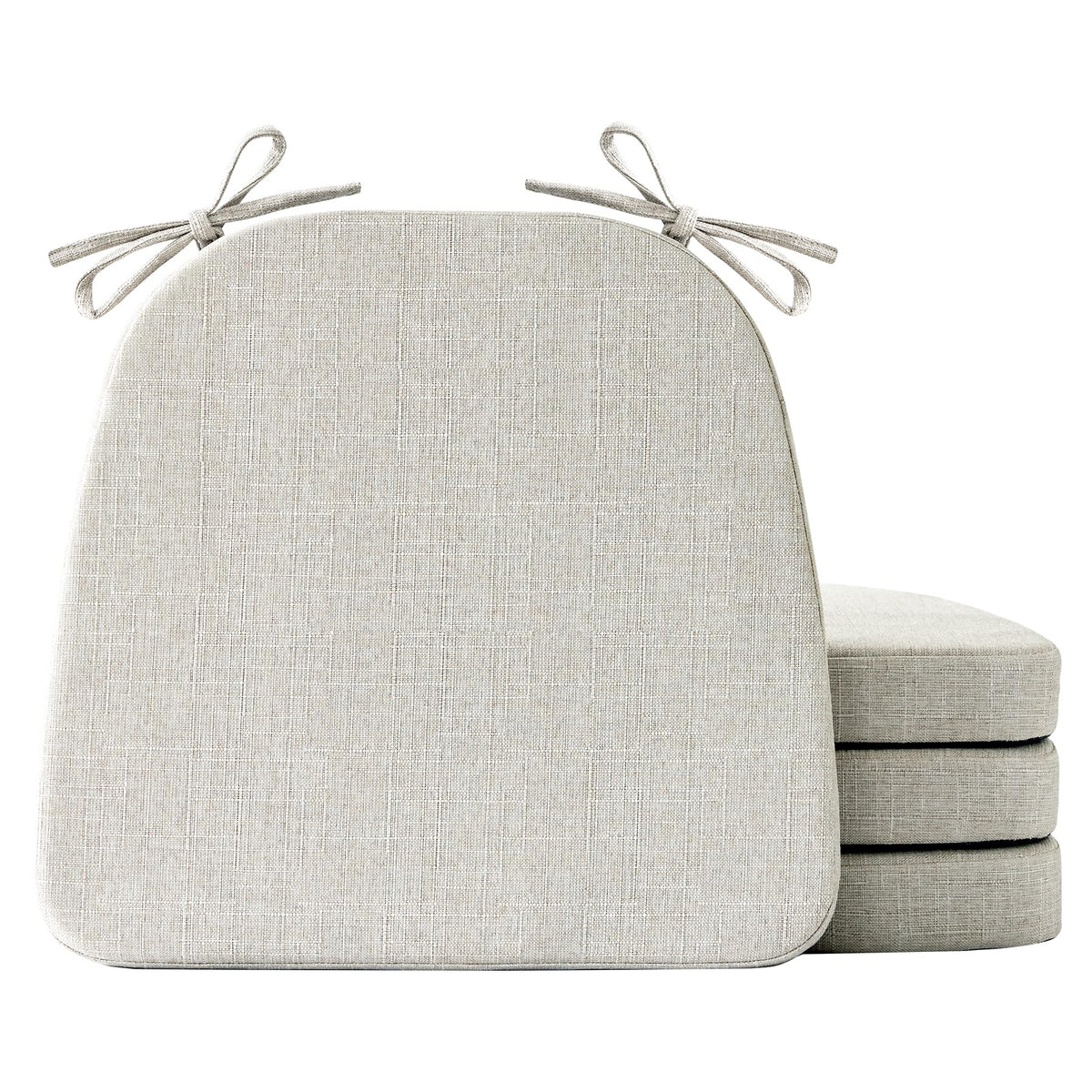 Cojines IASEAHK para sillas de comedor, juego de 4 beige y confort.