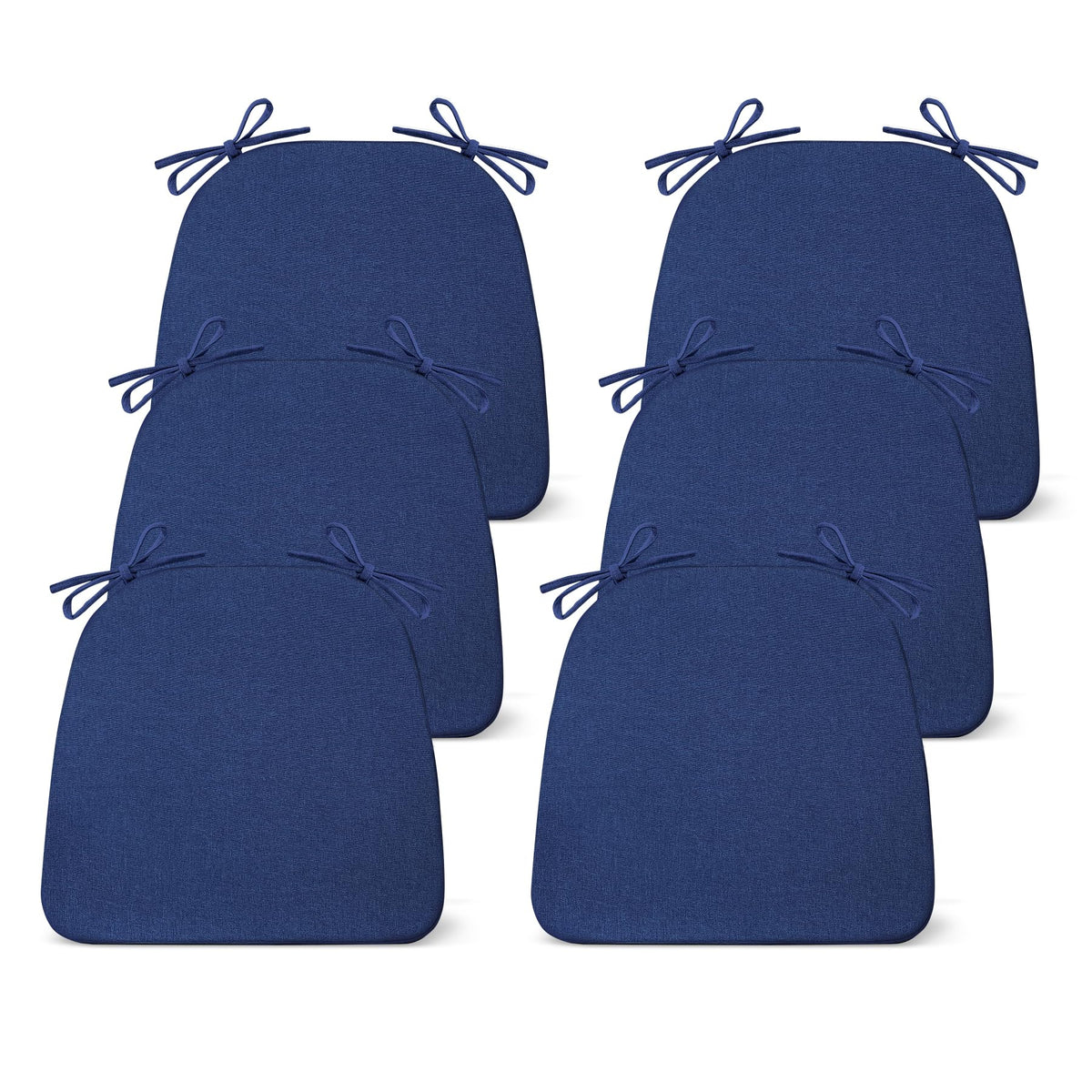 IASEAHK cojín para silla de comedor en azul marino, comodidad sostenida