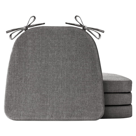 IASEAHK cojines para sillas de comedor: conjunto de 4, confort duradero para cualquier mesa.