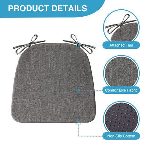IASEAHK funda removible de cojín para silla: limpieza fácil.