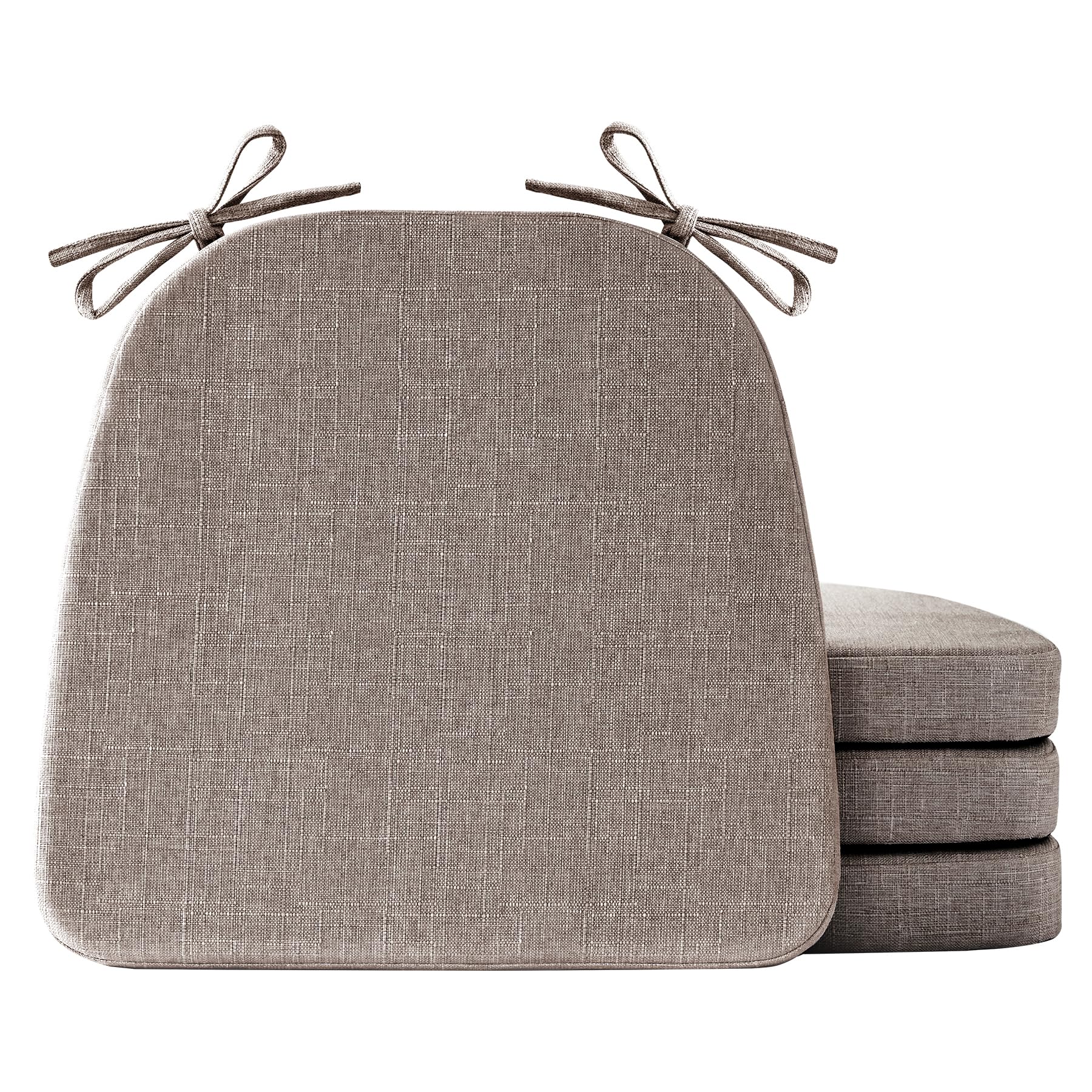 Cojines para sillas IASEAHK: conjunto de 4, comodidad para comer sin fatiga.