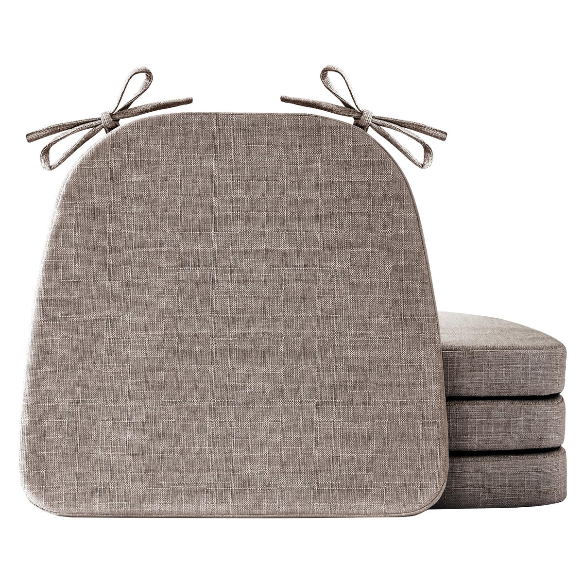 Cojines para sillas IASEAHK: conjunto de 4, comodidad para comer sin fatiga.