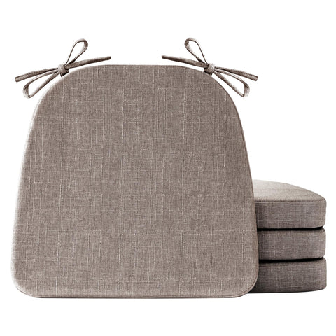 Cojines para sillas IASEAHK: conjunto de 4, comodidad para comer sin fatiga.