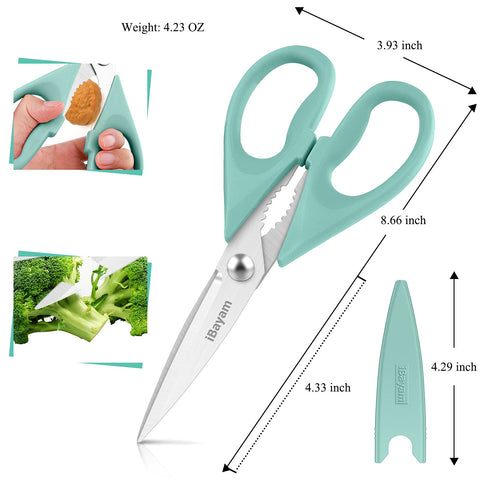 iBayam mango ergonómico con recubrimiento suave para mayor confort al cortar.