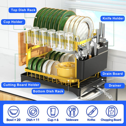 IBEDMAZIE organizador con recoge-utensilios para cocina ordenada.