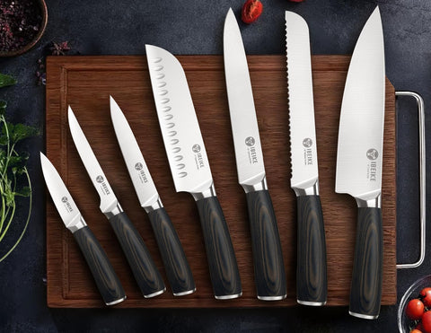 IBEIKE cuchillo utilidad 5 pulgadas, tareas pequeñas con precisión.