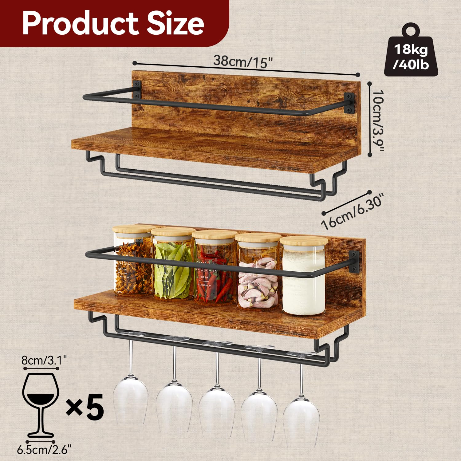 IBUYKE permite diferentes configuraciones decorativas para adaptar tu pared.