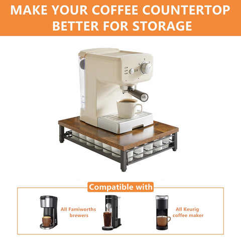 ibuyke diseño resistente: base estable para almacenar cápsulas de café