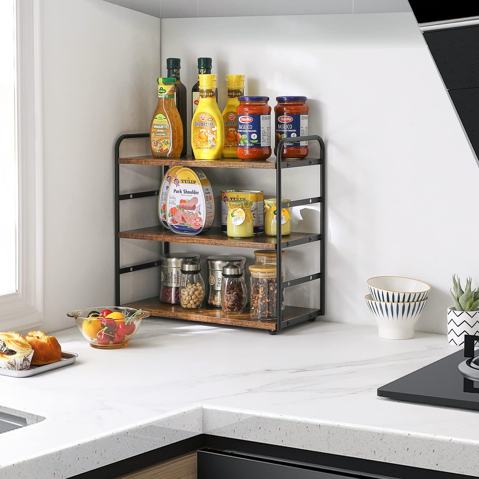 IBUYKE estante-countertop-cosmeticos: acceso rápido a productos de belleza.
