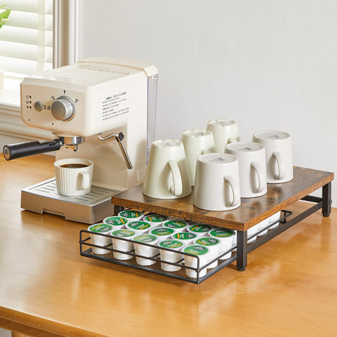 ibuyke superficie superior para maquina cafe: espacio estable en la encimera