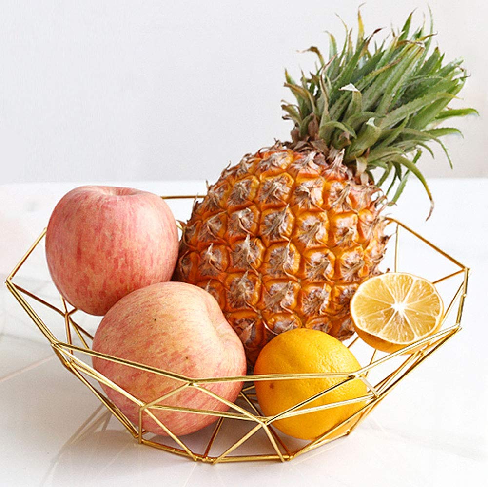 IBWell organizador de cocina en oro que ahorra espacio y ordena snacks.