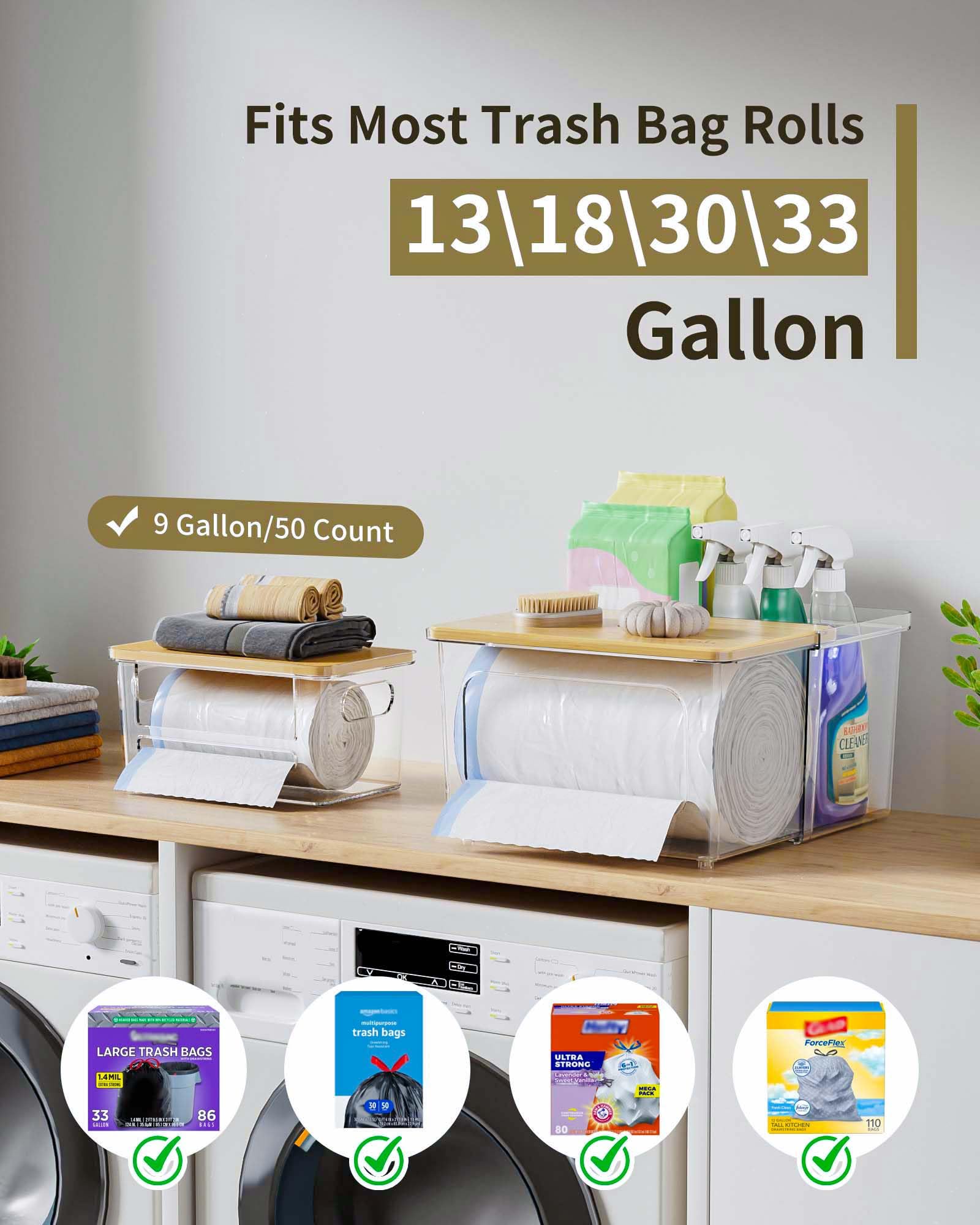 iCASA dispensador 3 en 1 con trasero abierto para botellas rociadoras y esponjas