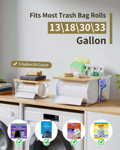 iCASA dispensador 3 en 1 con trasero abierto para botellas rociadoras y esponjas