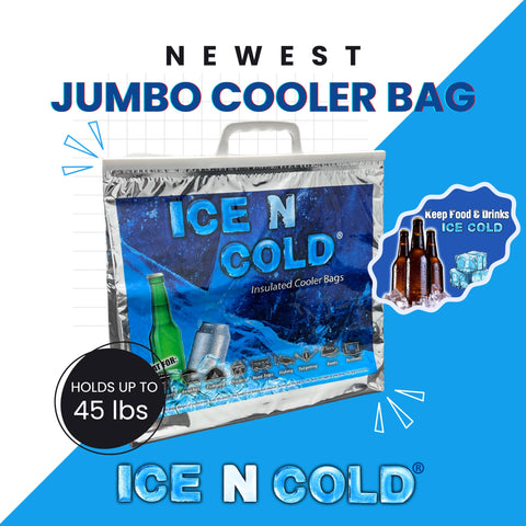 Ice N Cold bolsa de aluminio resistente para conservar temperaturas