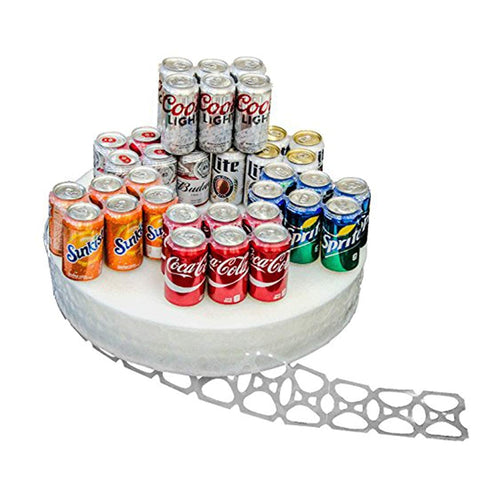 ICE N COLD: perforaciones entre latas, desprendimiento rápido en punto de venta.