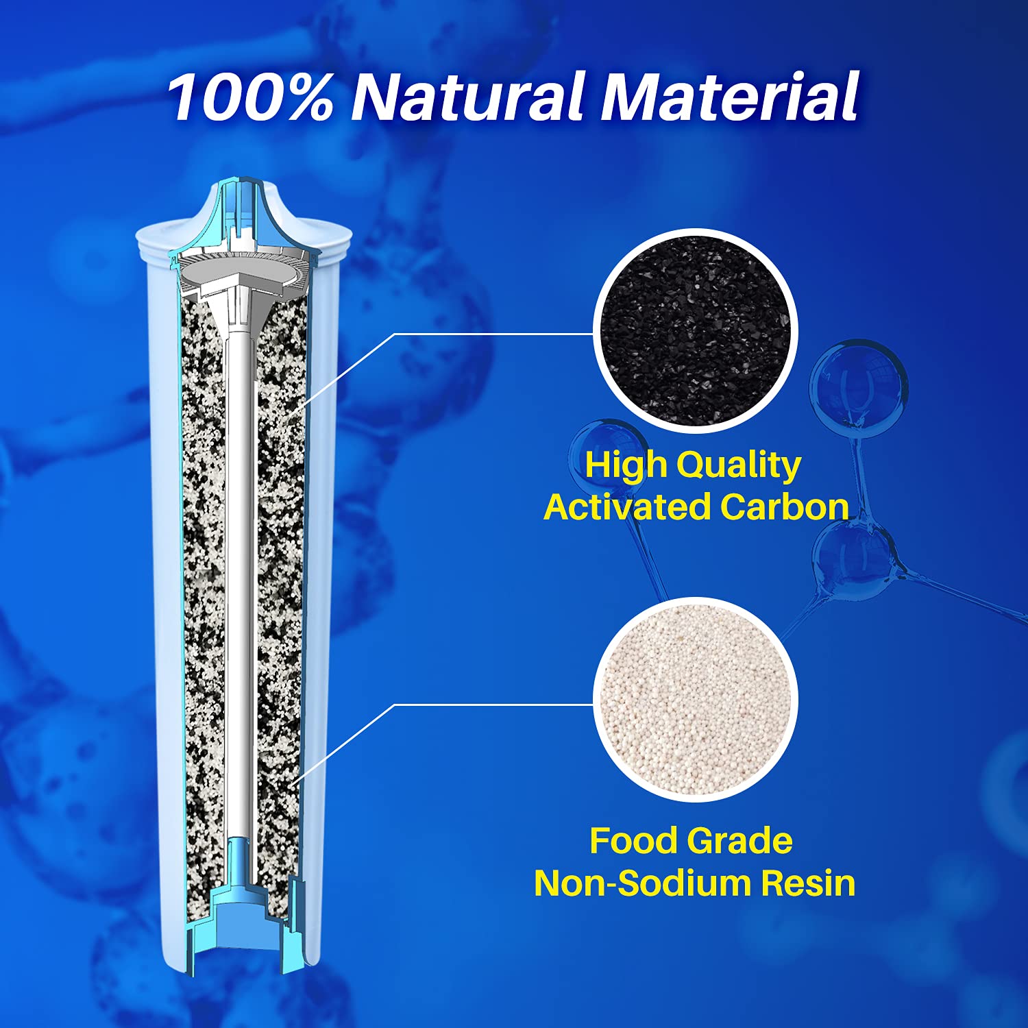 ICEPURE Jura Clearyl Blue: tecnología avanzada para flujo constante y menos esperas.