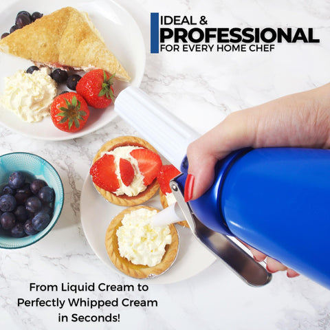 ICO Dispensador diseño profesional para repostería y salsas en casa.