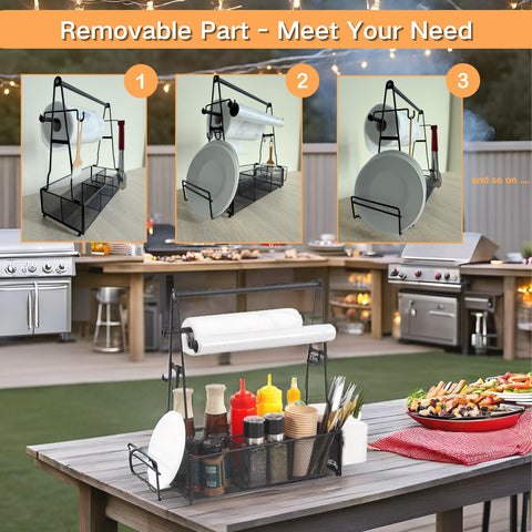 ICOHOT Grill Caddy diseño malla: durabilidad y limpieza fácil