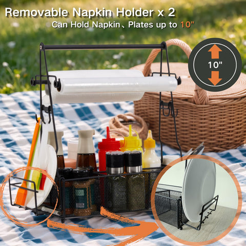ICOHOT Grill Caddy ensamblaje rápido: montaje en minutos