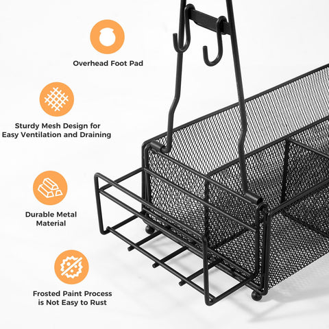 ICOHOT Grill Caddy limpieza fácil: lavado rápido
