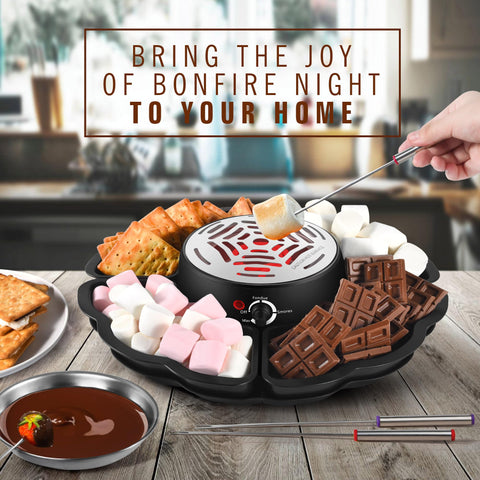 ICRINA cuenco caliente para fondue, temperatura estable para derretidos.