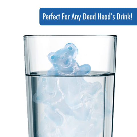 ICUP cubos de hielo Grateful Dead con licencia para bebidas temáticas.