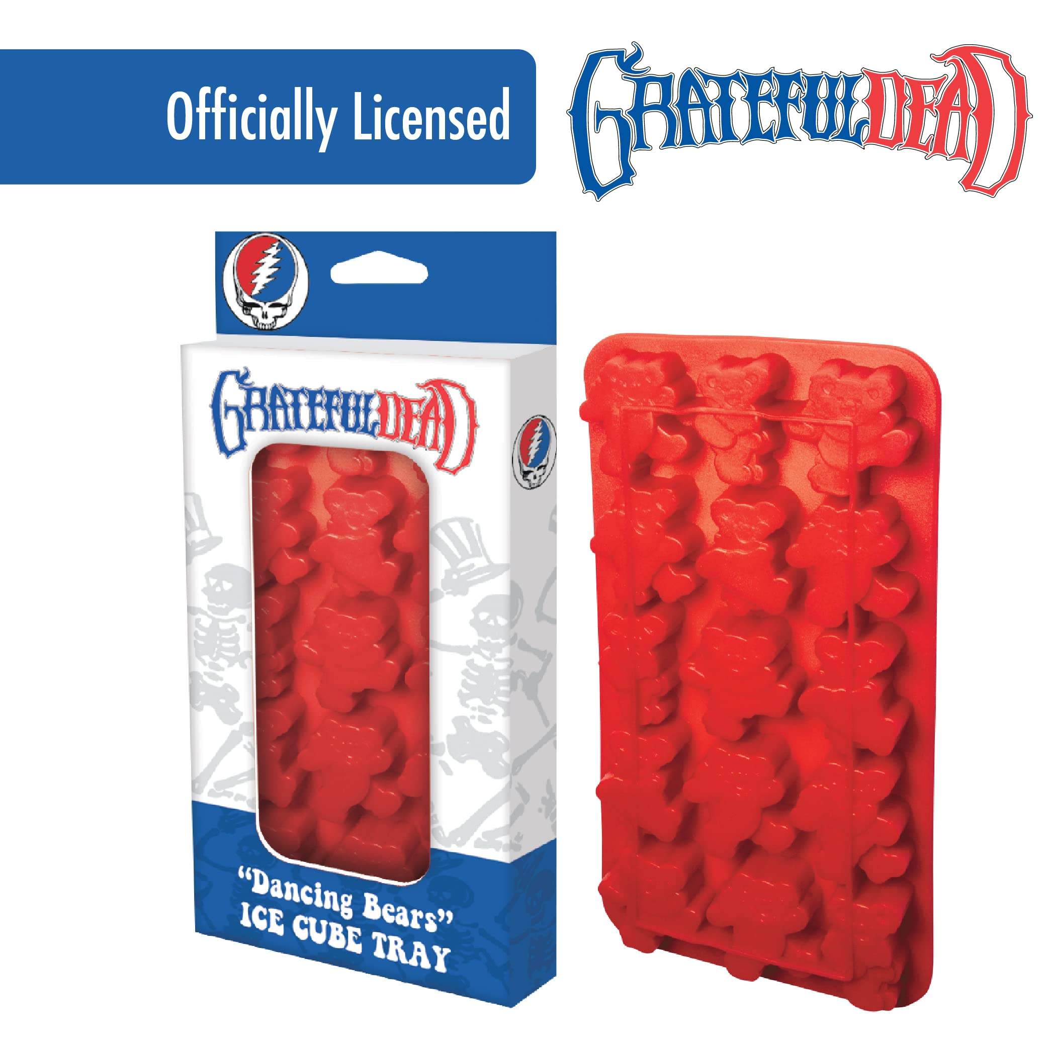 ICUP diseño licenciado Grateful Dead para cubos consistentes.