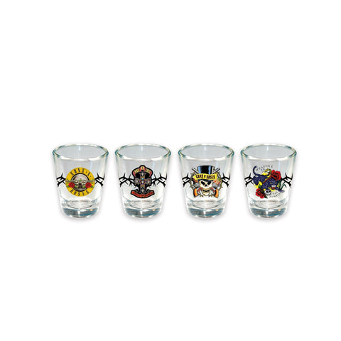 ICUP Guns N' Roses: vasos de chupito con retratos de los integrantes, ideales para reuniones
