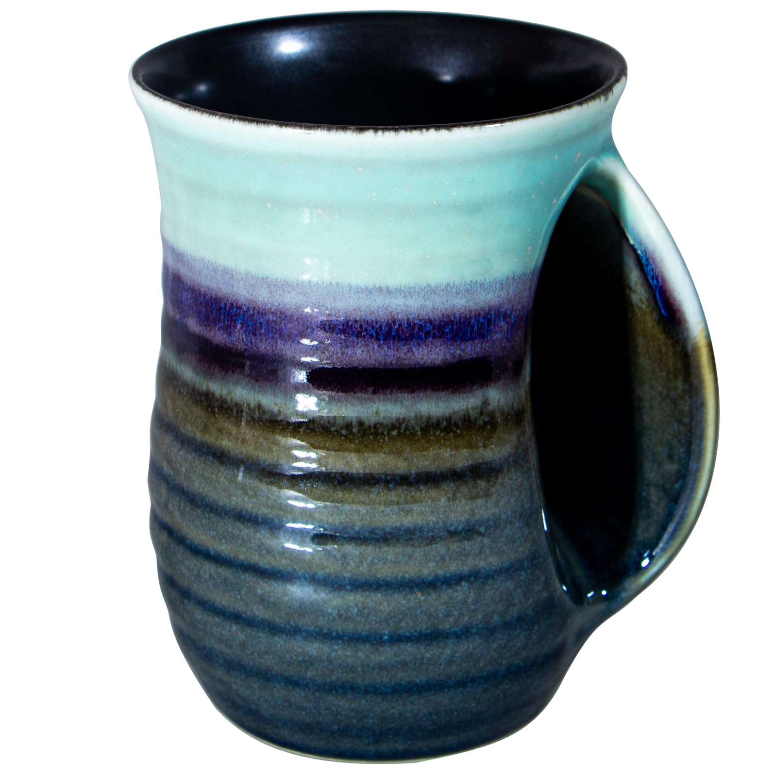 Icytrip taza calentadora con bolsillo derecho para manos cálidas