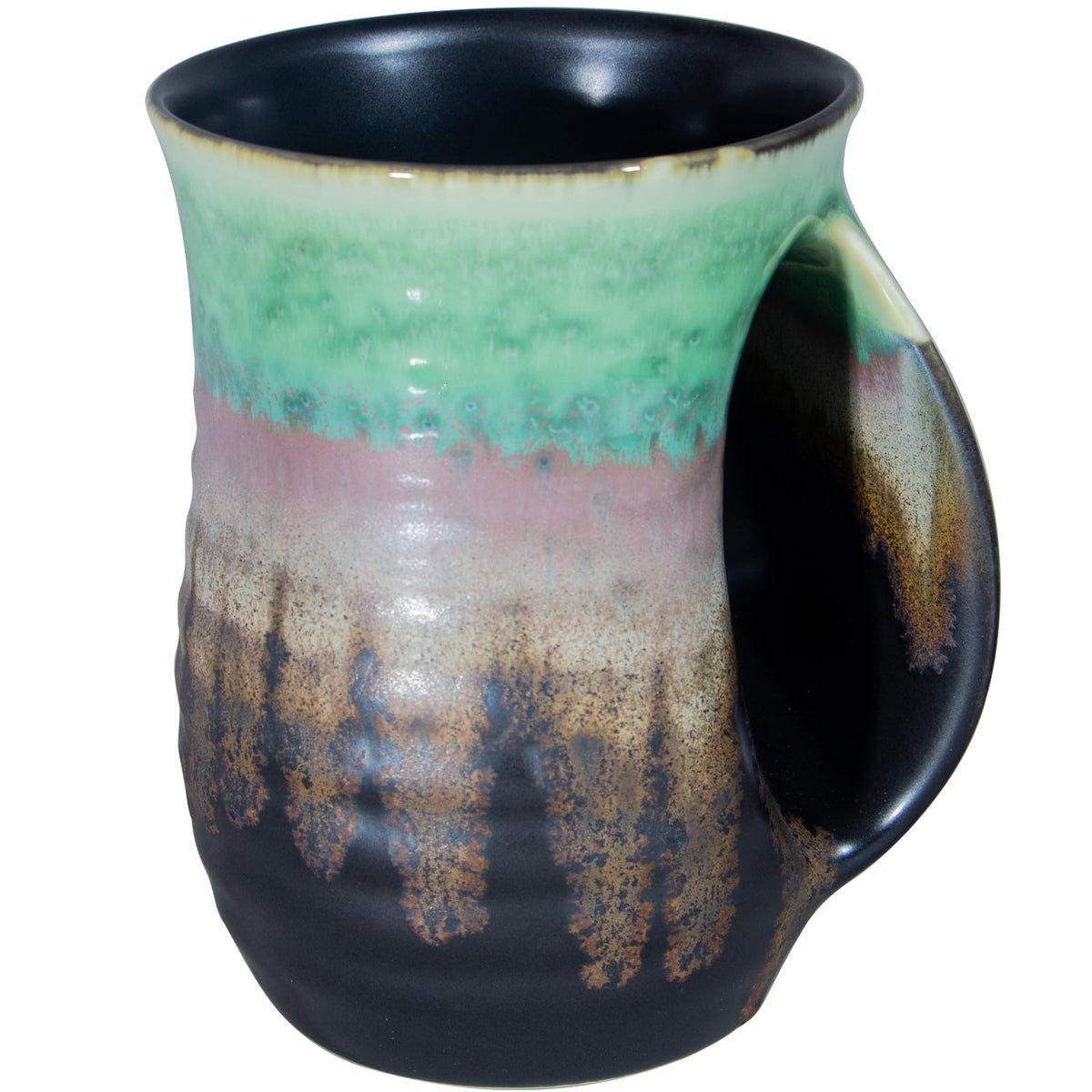 Taza calentamanos Icytrip con bolsillo derecho ideal para bebidas calientes