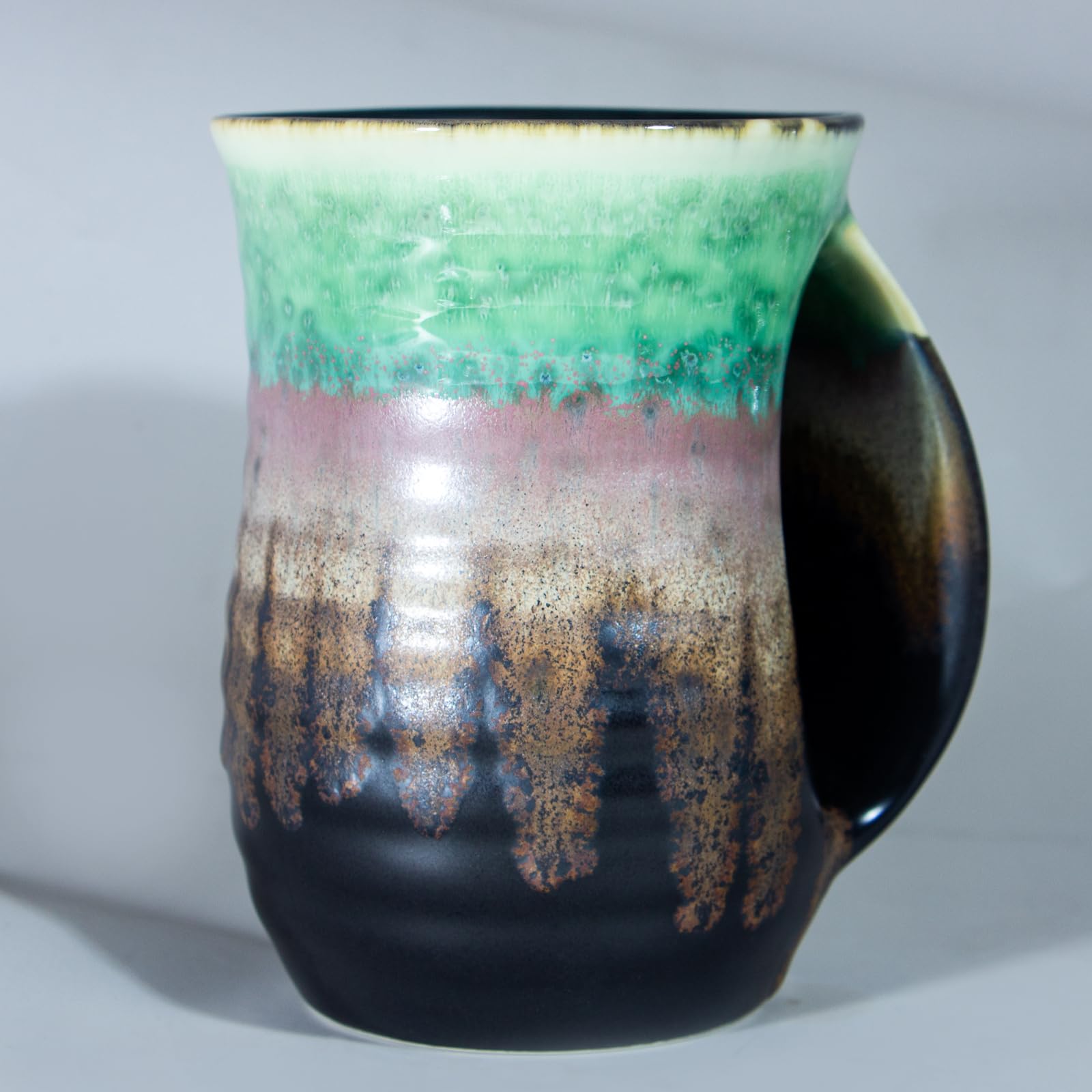 Taza Icytrip ceramica 18 onzas gran capacidad cafe chocolate