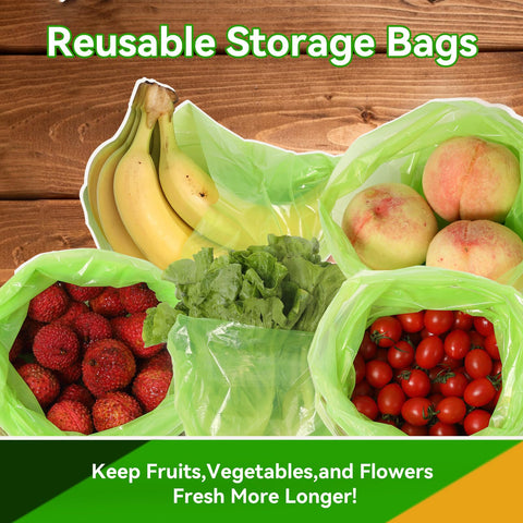 Material transpirable de las bolsas Ideamake, permite respirar a los alimentos.