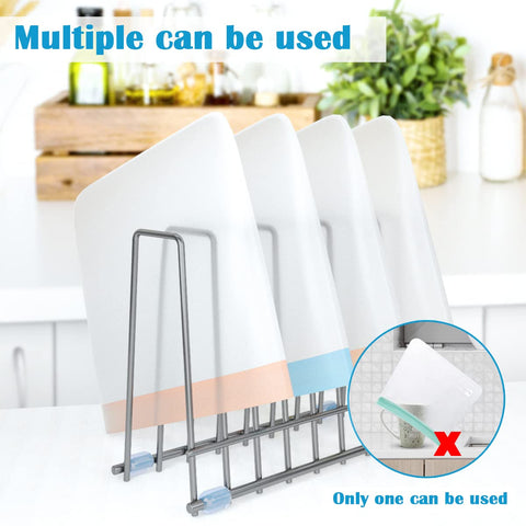 IDEATECH estante de cocina para organizar utensilios y bolsas de almacenamiento.