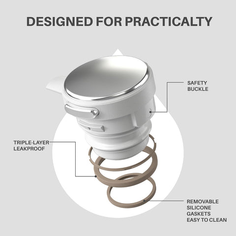 Ideus cafetera termica 68oz capacidad amplia: ideal para varias tazas