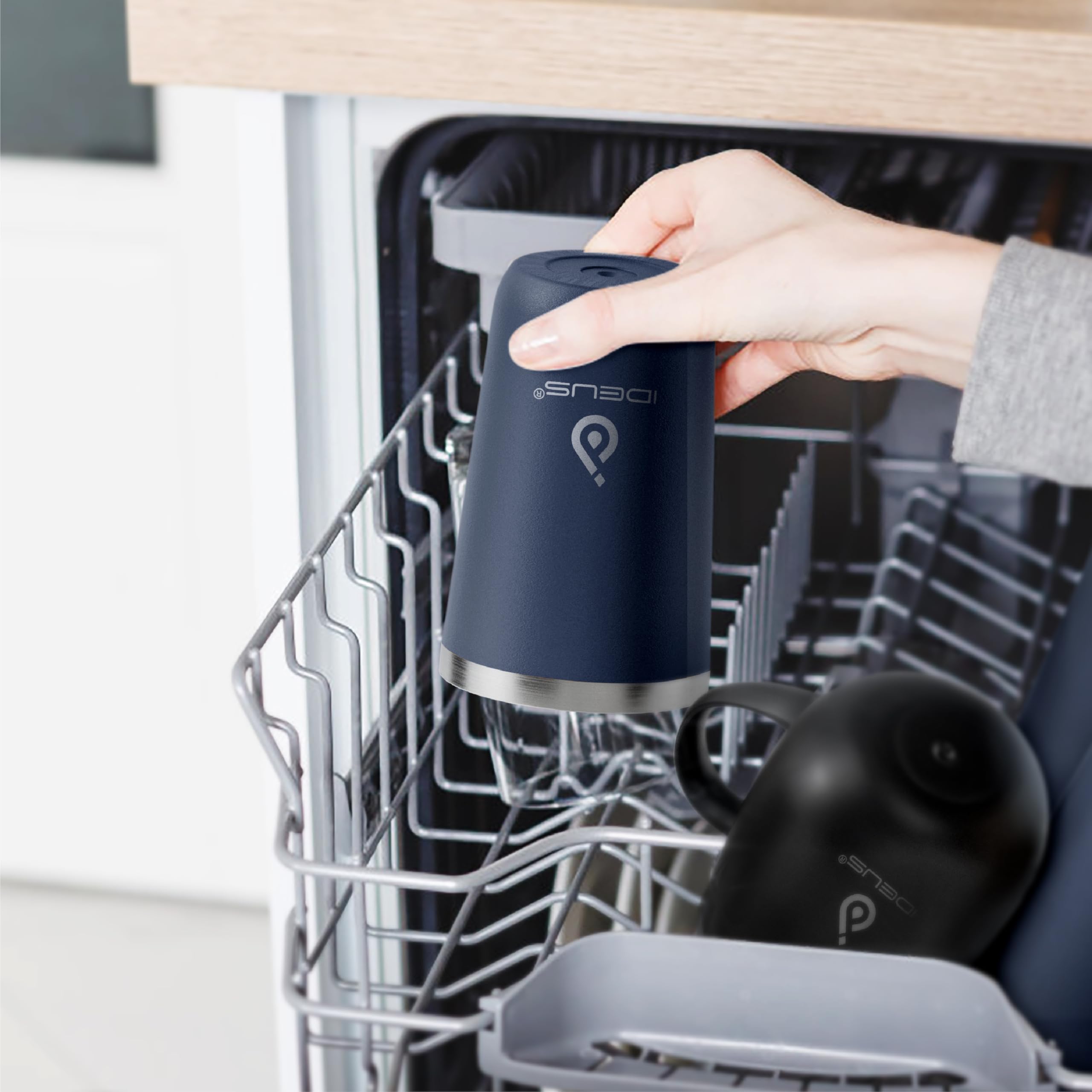 Ideus diseno ergonomico agarre seguro y sin condensación