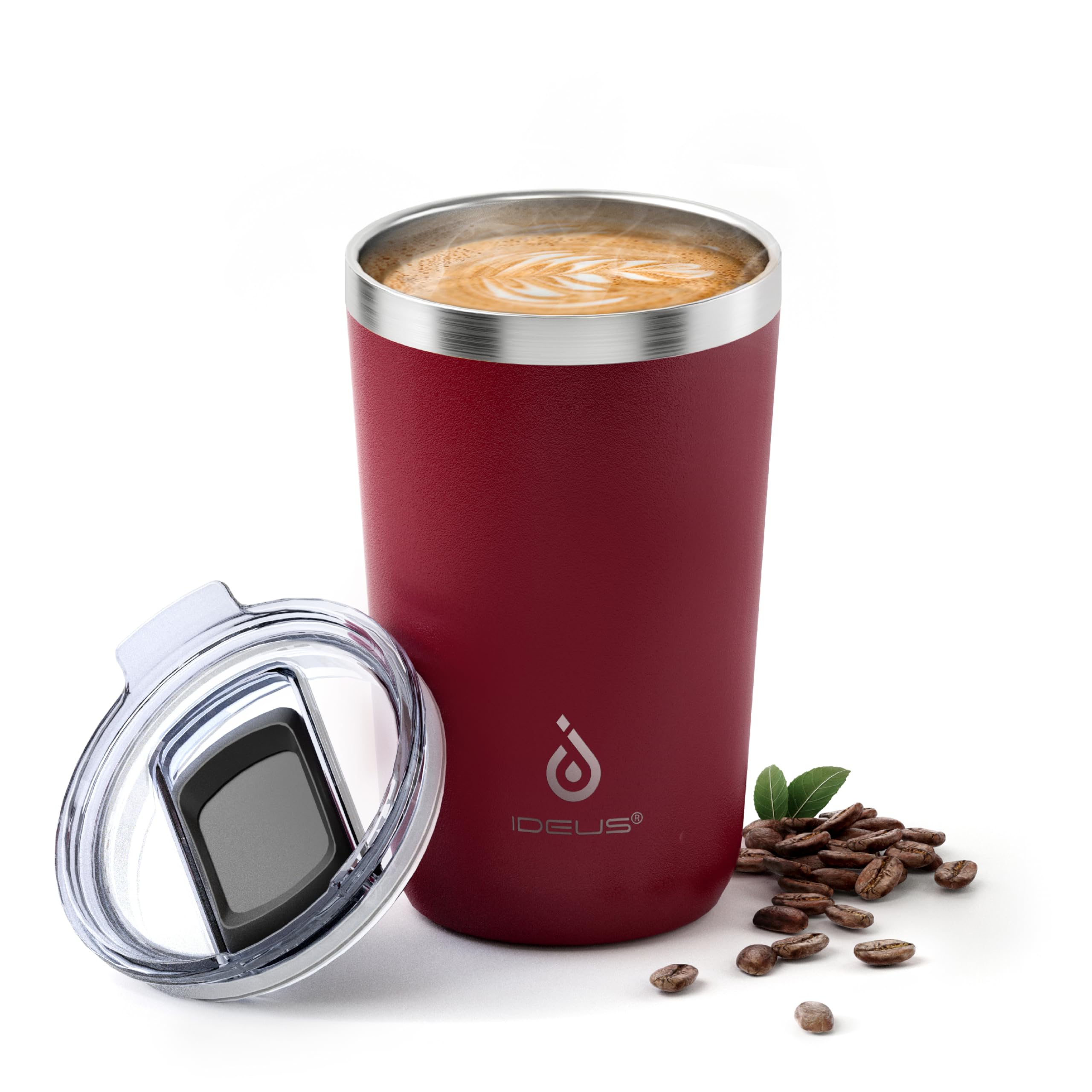 Ideus Tumbler 20oz con tapa deslizante para evitar derrames al viajar