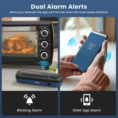 App iDiAK envía alertas y temporizador para cocinar sin complicaciones.