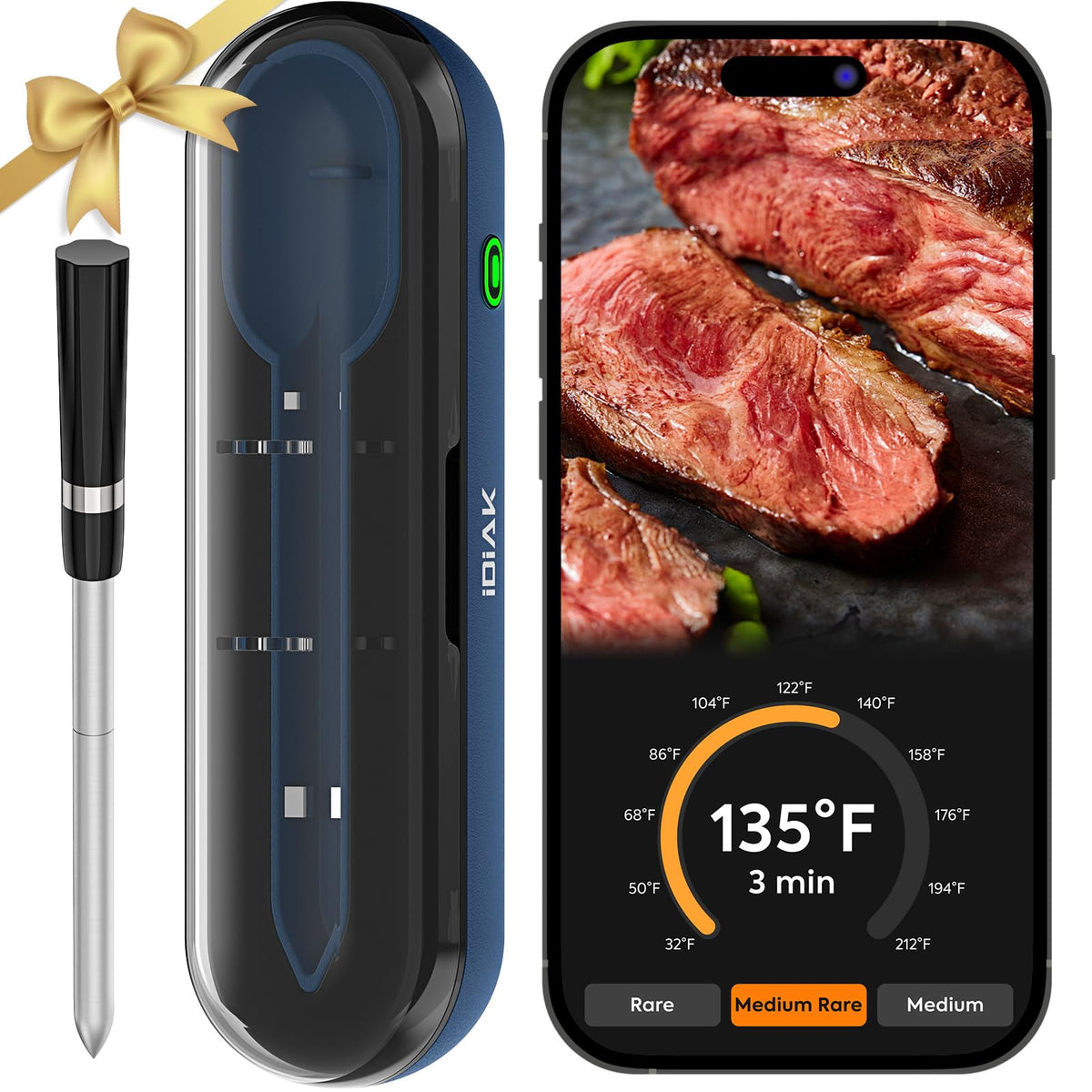 IDIAK CP10: base de carga para control de temperatura sin cables.