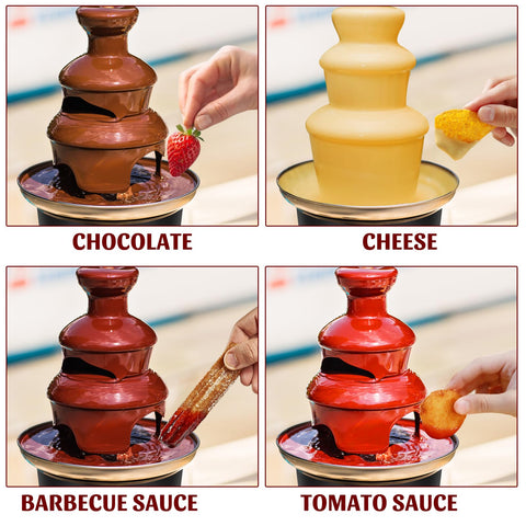 IEBIYO juego de 6 tenedores para dip y salsas variadas.