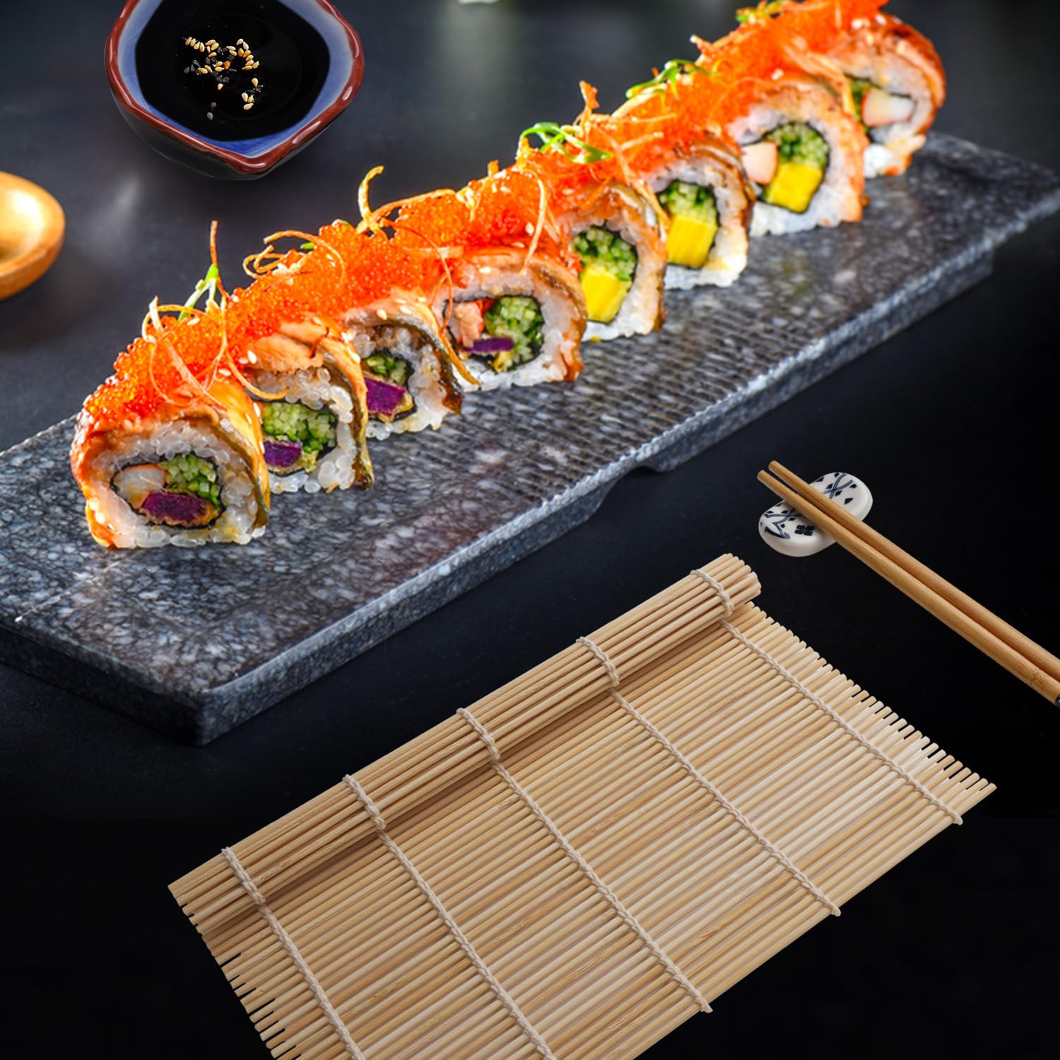 IELEK conjunto sushi palillos facilita comer con estilo