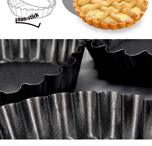 IELEK tarta con borde acanalado para acabado profesional