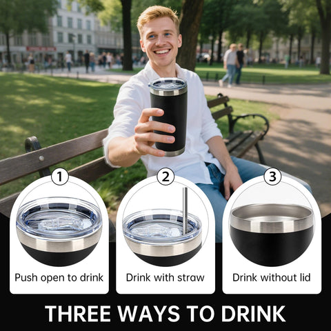 Vaso IEOVIEE cabe en portavasos para viajes